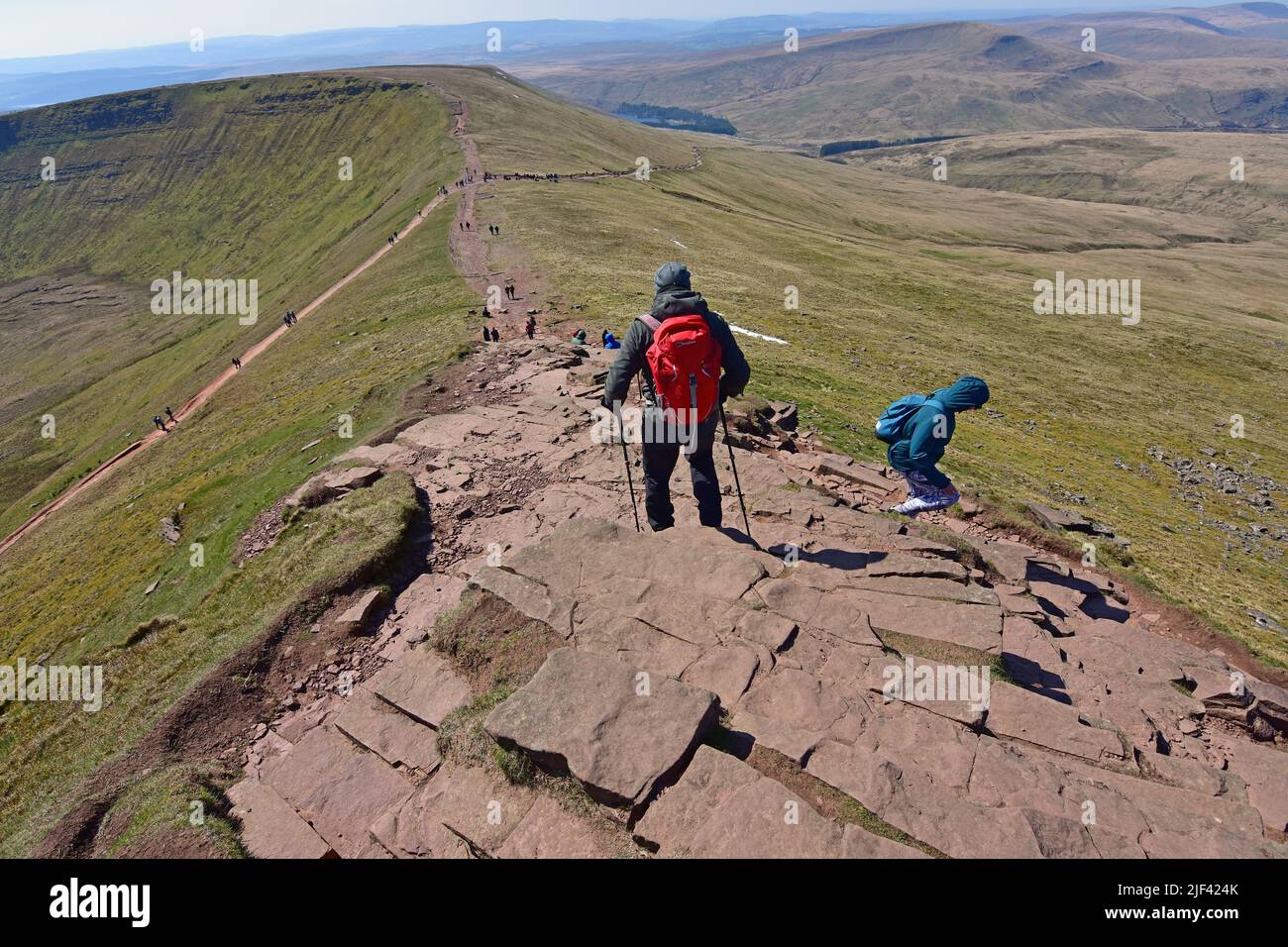 Horseshoe walk, PenyFan Stock Photo Alamy