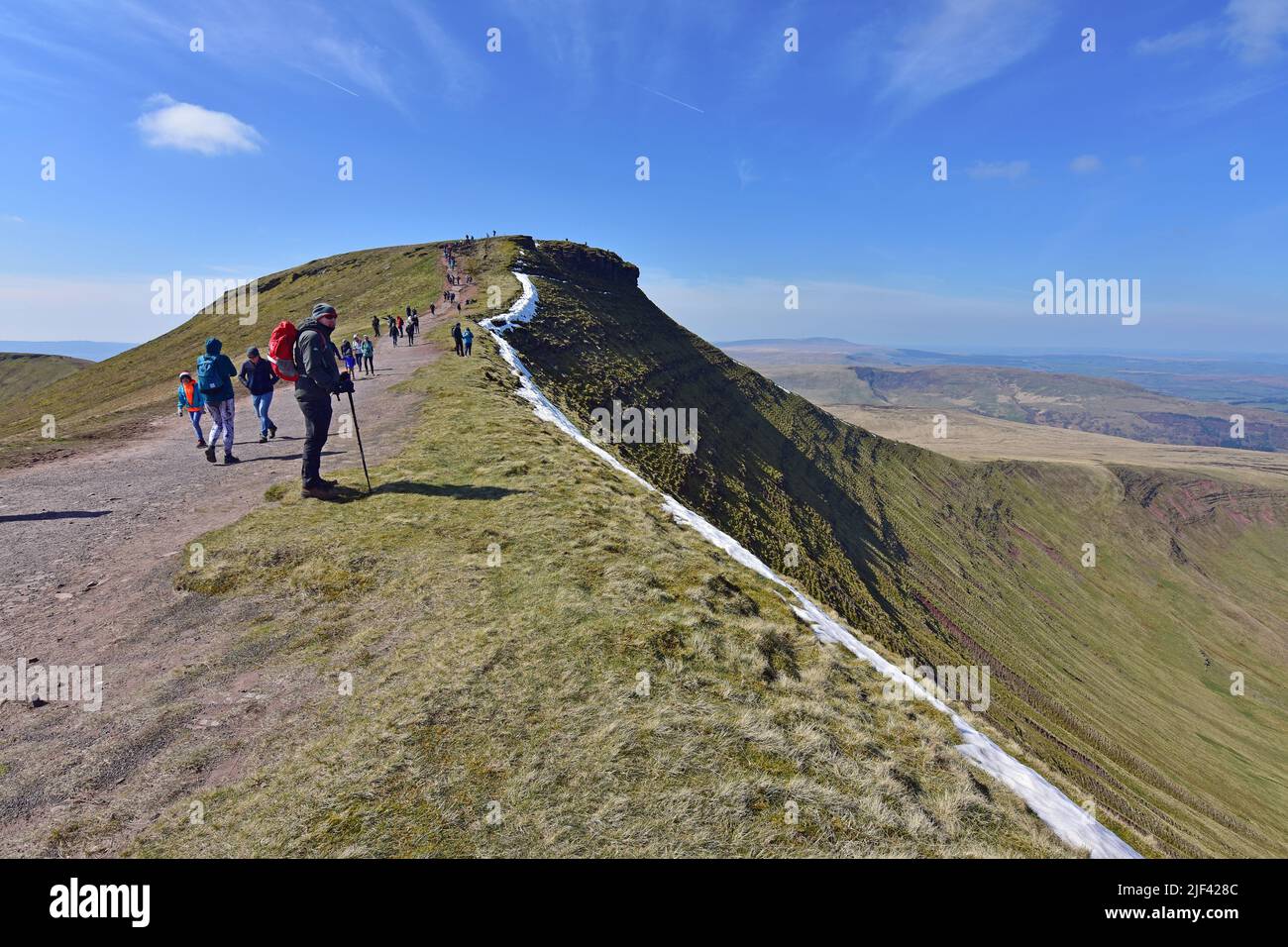 Horseshoe walk, PenyFan Stock Photo Alamy