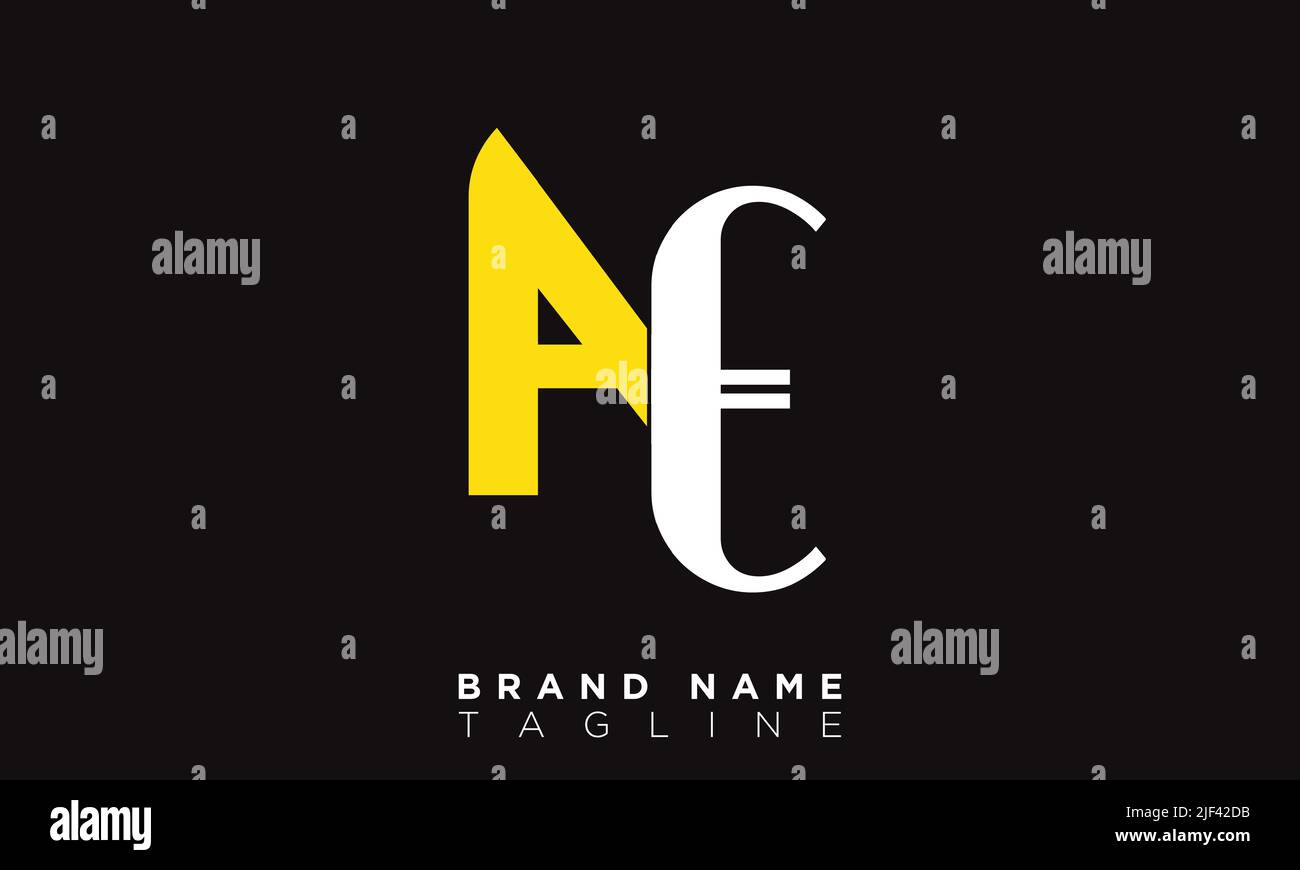 AE Alphabet letters Initials Monogram logo Stock Vector Image & Art - Alamy