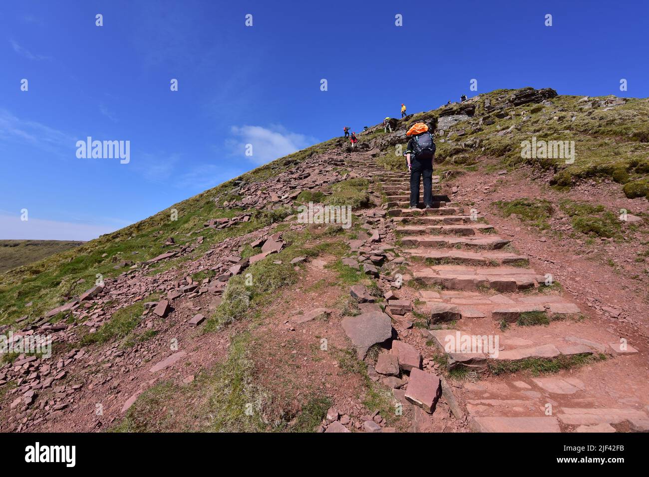 Horseshoe walk, PenyFan Stock Photo Alamy