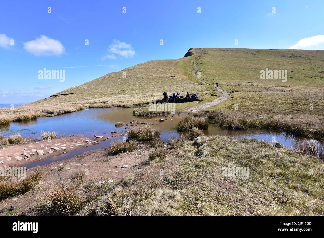 Horseshoe walk, PenyFan Stock Photo Alamy