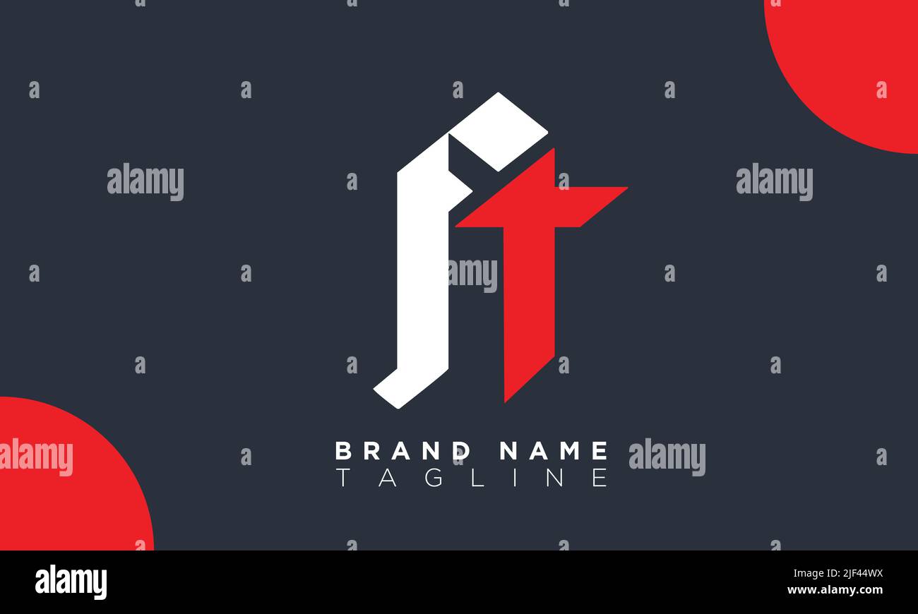 FT Alphabet letters Initials Monogram logo TF, F and T Stock Vector ...