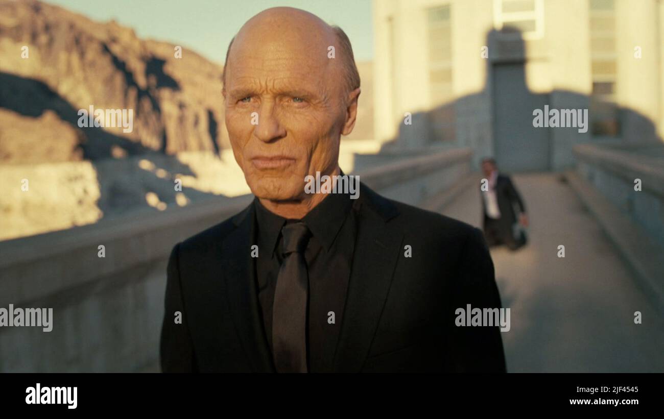 Los Angeles.CA.USA. Ed Harris in a scene in (C) HBO TV series, Westworld  (TV) (2022) Westworld (TV) (2022) S04E01. Story: A future world where  powerful artificial intelligence robots have moved from a