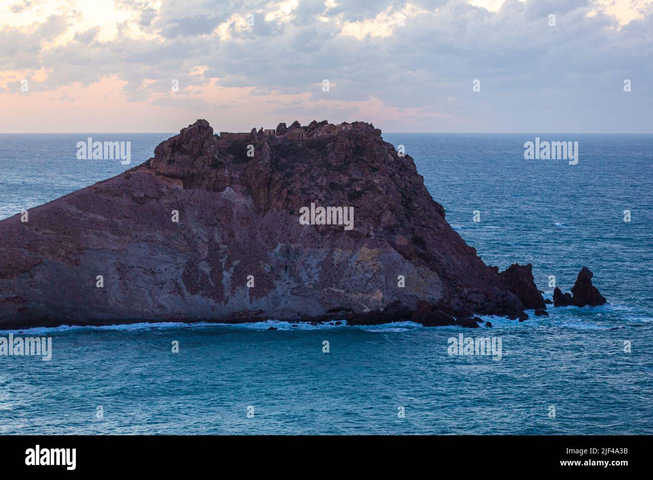 Cape Three Forks on the Mediterranean coast of northeastern Morocco