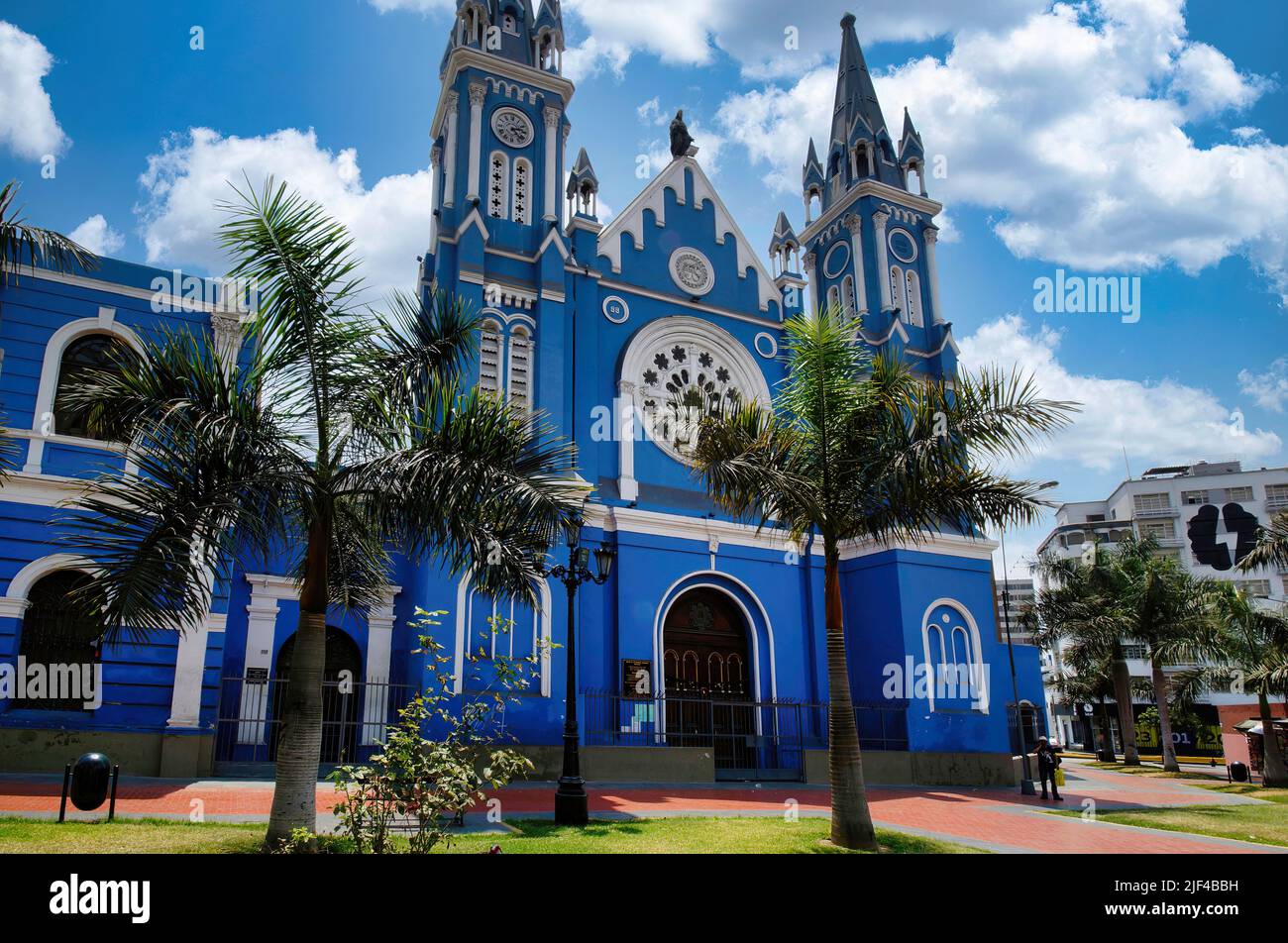 Church of la recoleta in Lima Peru Stock Photo Alamy