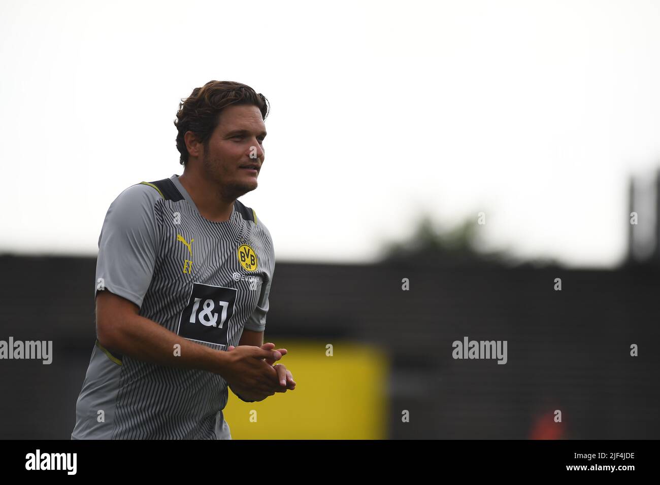 COLOGNE, GERMANY - JUNE 29 2022: Head coach Edin Terzić. Pre season practice of Borussia Dortmund Stock Photo