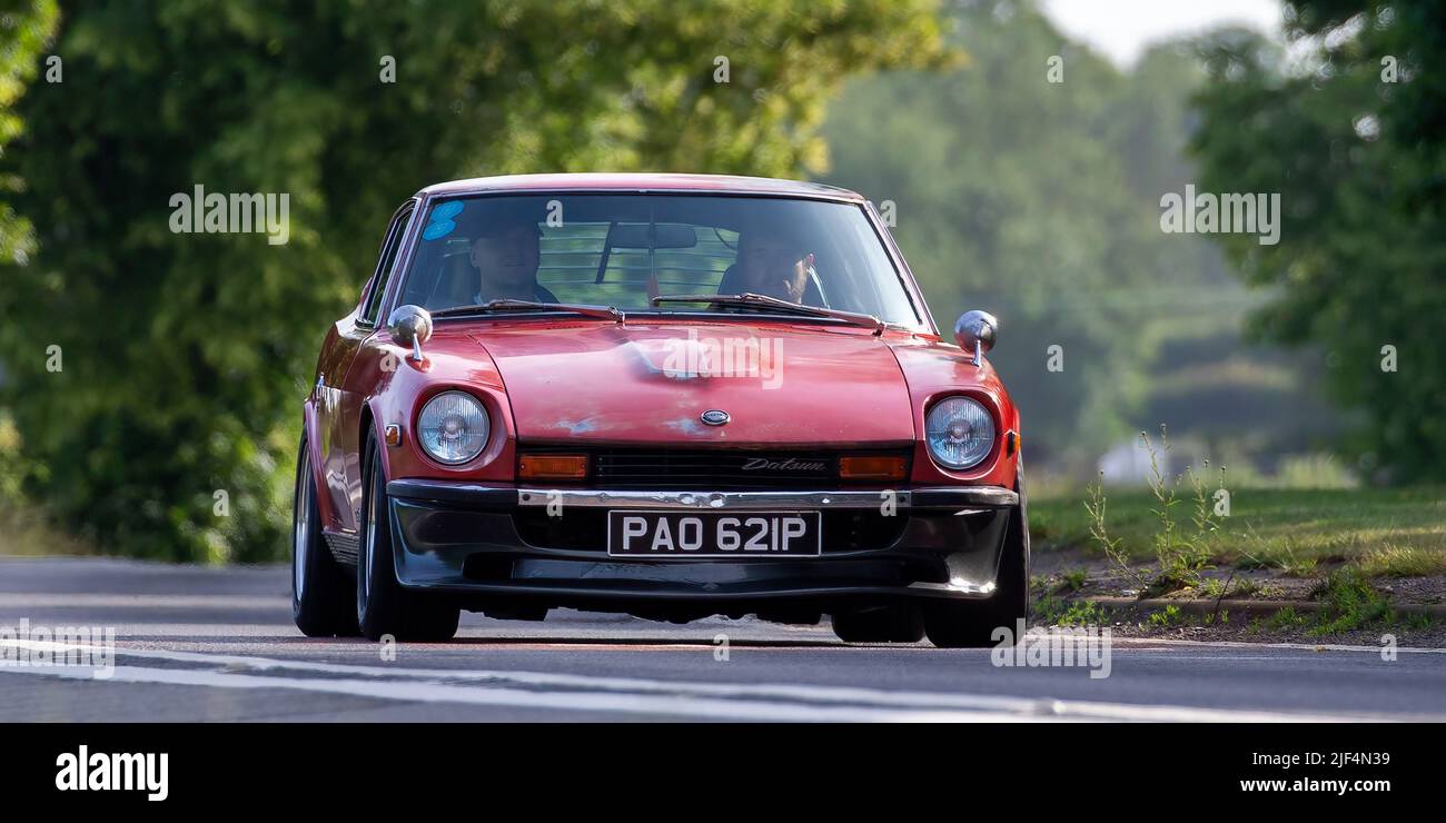 1976 red Datsun 280Z Stock Photo