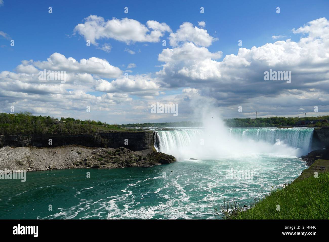 Horseshoe Falls, Chutes du FeràCheval, Niagara Falls, les Chutes du Niagara, Canada, USA