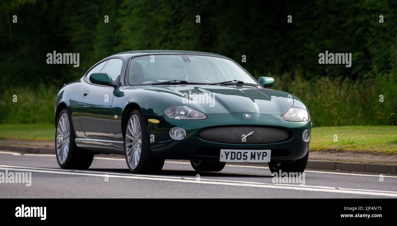 2005 Jaguar XKR Stock Photo