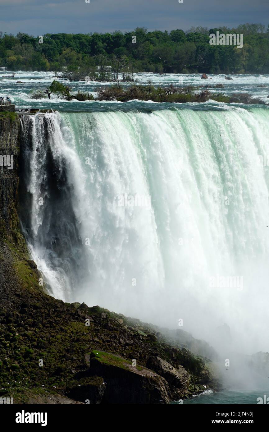 Horseshoe Falls, Chutes du FeràCheval, Niagara Falls, les Chutes du Niagara, Canada, USA