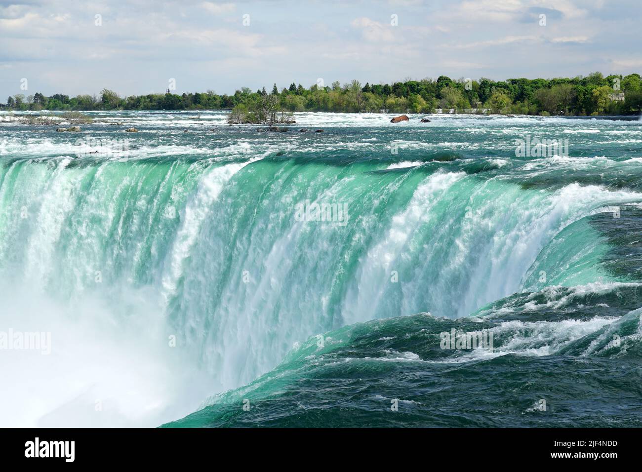 Horseshoe Falls, Chutes du FeràCheval, Niagara Falls, les Chutes du Niagara, Canada, USA