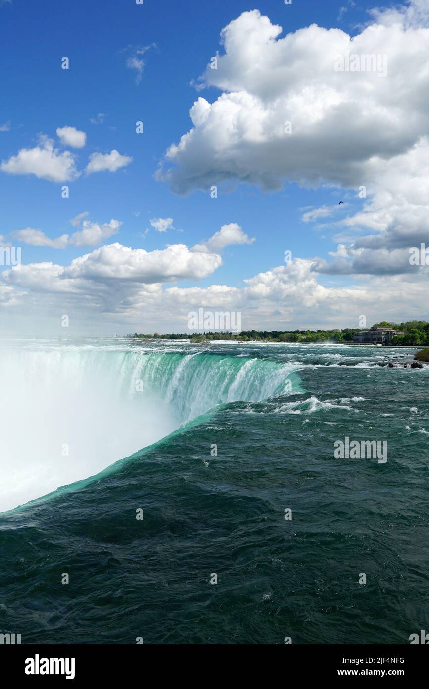 Horseshoe Falls, Chutes du FeràCheval, Niagara Falls, les Chutes du Niagara, Canada, USA