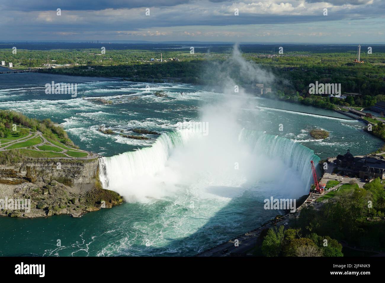 Horseshoe Falls, Chutes du FeràCheval, Niagara Falls, les Chutes du Niagara, Canada, USA