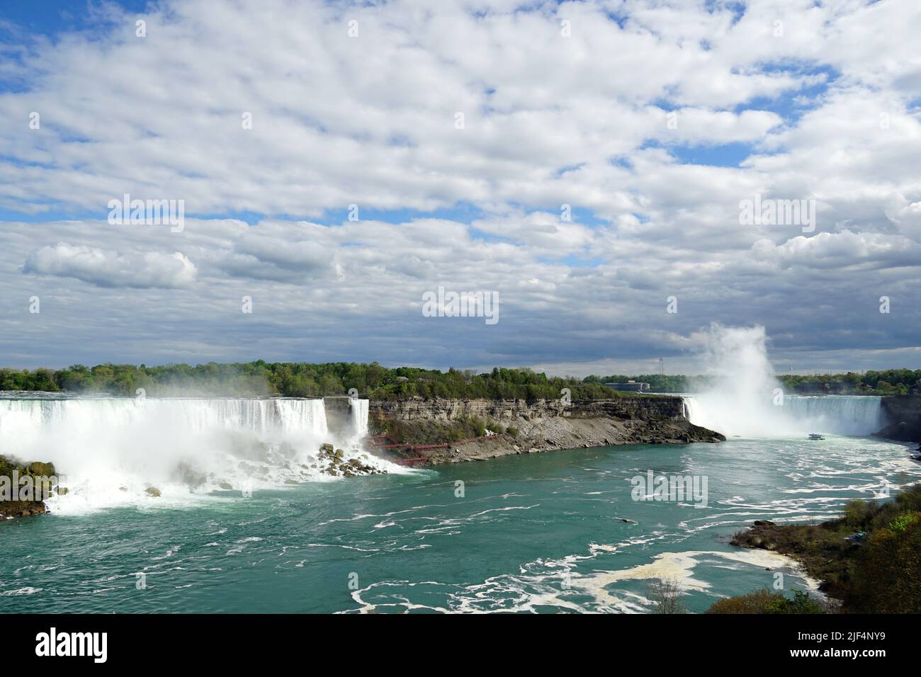 Niagara Falls, les Chutes du Niagara, Canada, USA, Ontario provance, New York state, North America, Niagara-vízesés Stock Photo