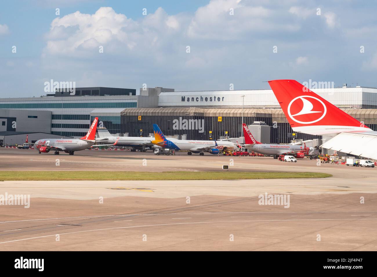 Jet2 manchester airport hires stock photography and images Alamy