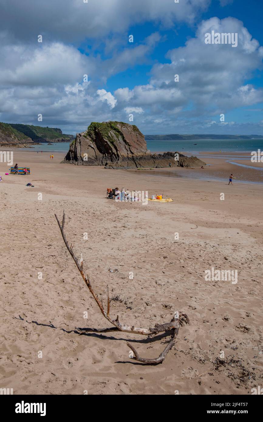 Tenby in Pembrokeshire, Wales. Stock Photo