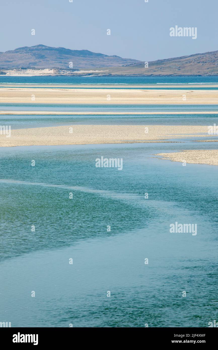 Tidal channels on fadhail losgantir hi-res stock photography and images ...