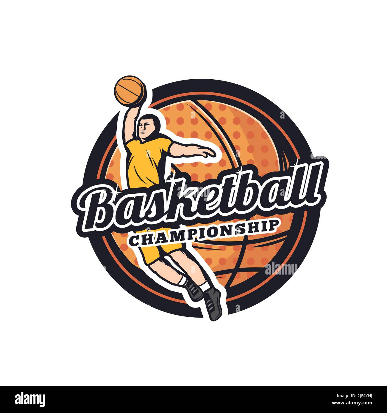 basketball tournament, emblem, design of basketball, shirts sport clothes  Stock Vector Image & Art - Alamy