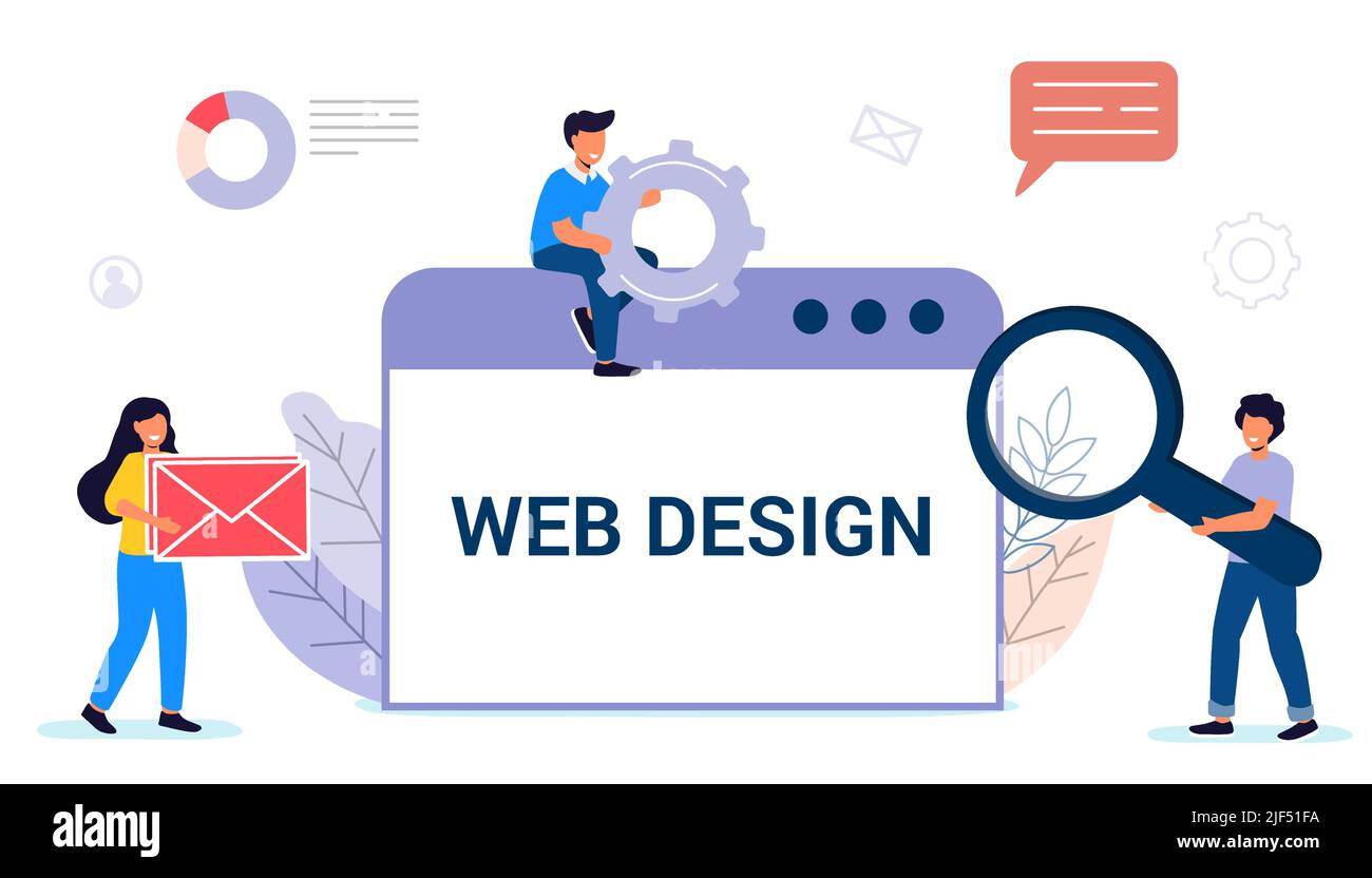 Building website project as programming homepage process Tiny person ...