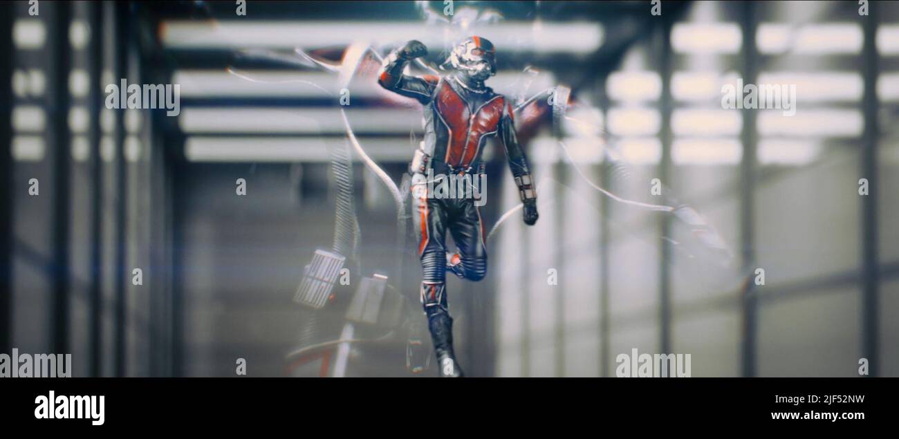 Paul Rudd Film: Ant-Man; Ant Man; Antman (USA/UK 2015)  Character(s): Scott Lang  Director: Peyton Reed 29 June 2015  SAI34864 Allstar Picture Library/DISNEY  **Warning**  This Photograph is for editorial use only and is the copyright of DISNEY  and/or the Photographer assigned by the Film or Production Company & can only be reproduced by publications in conjunction with the promotion of the above Film. A Mandatory Credit To DISNEY is required. The Photographer should also be credited when known. No commercial use can be granted without written authority from the Film Company. Stock Photo