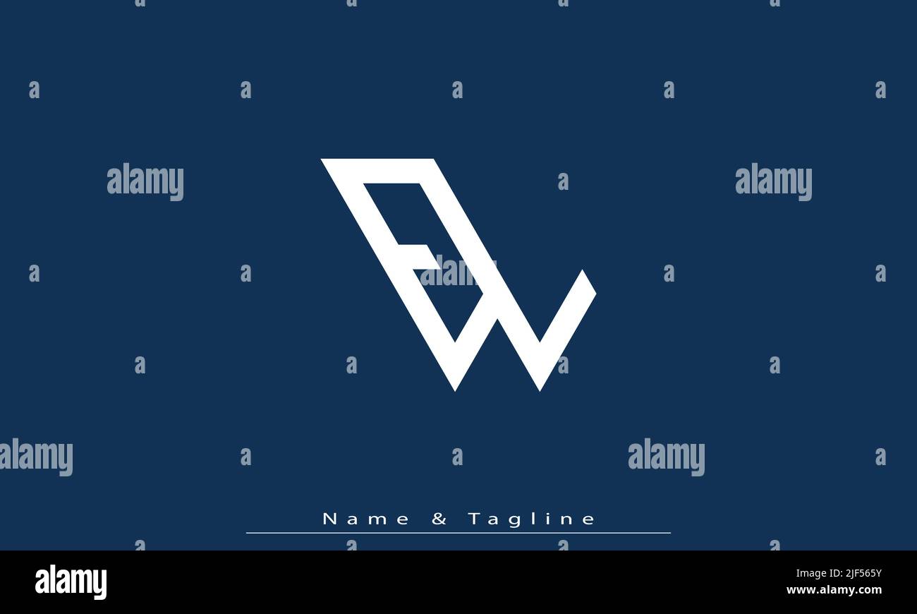 Alphabet letters Initials Monogram logo EL , LE Stock Vector