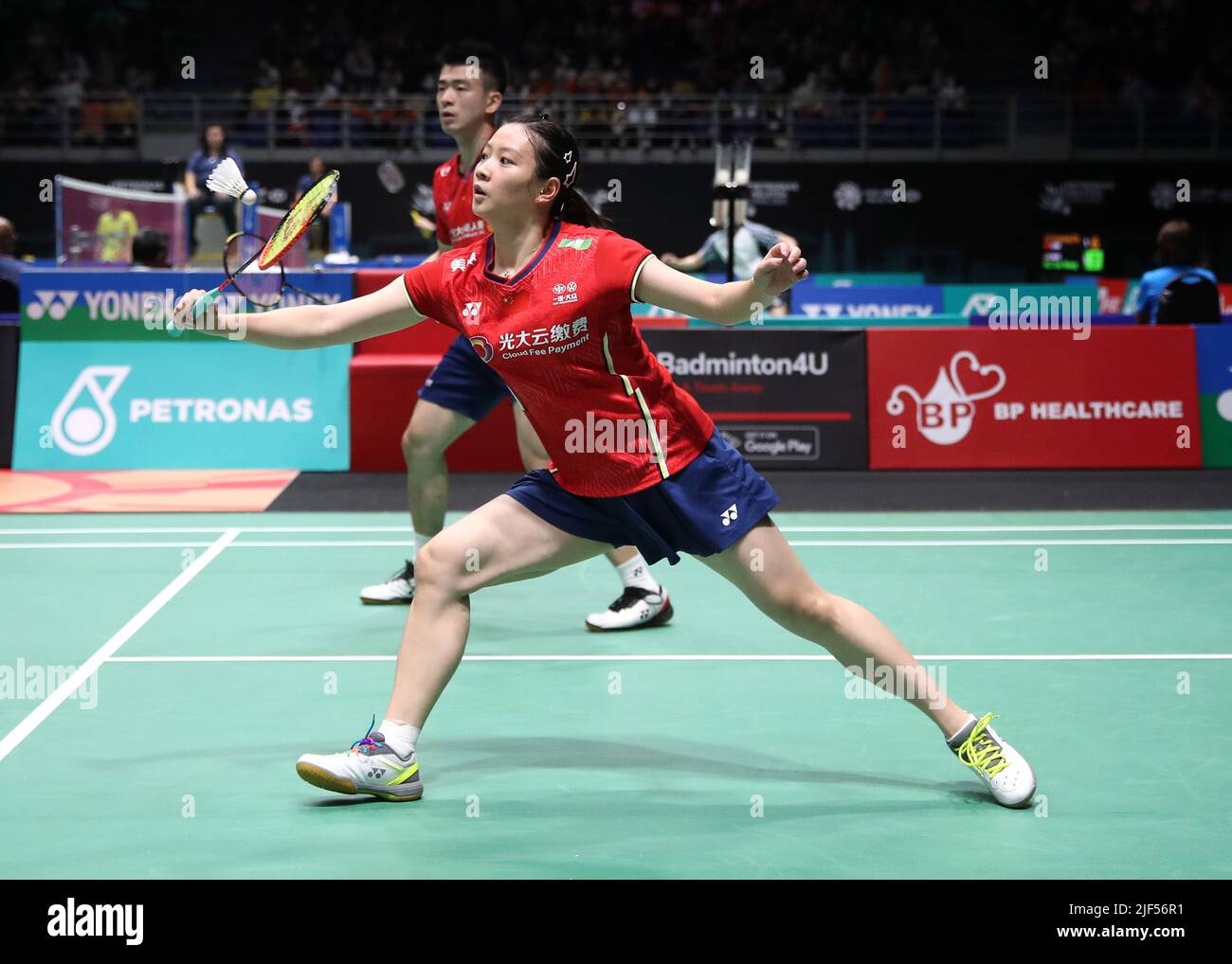 Badminton players hi-res stock photography and images - Page 37