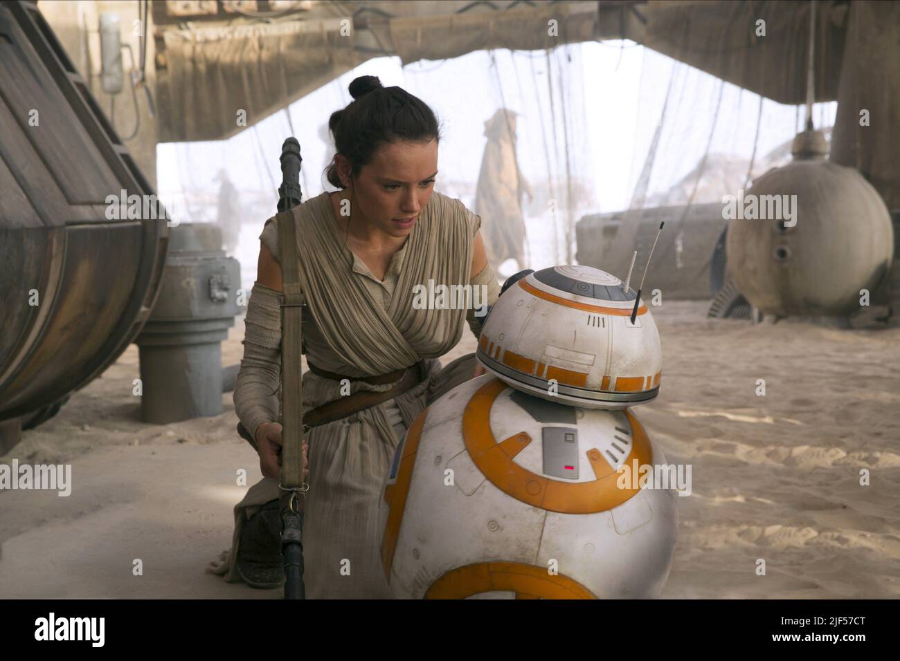 RIDLEY,DROID, STAR WARS: EPISODE VII - THE FORCE AWAKENS, 2015 Stock Photo