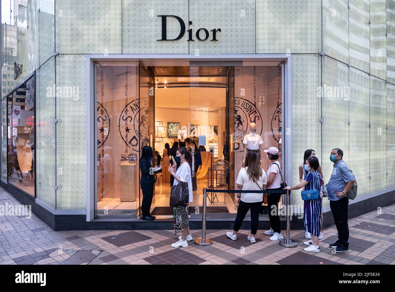 People at the French sporting goods Decathlon store in Hong Kong. (Photo by  Budrul Chukrut / SOPA Images/Sipa USA Stock Photo - Alamy