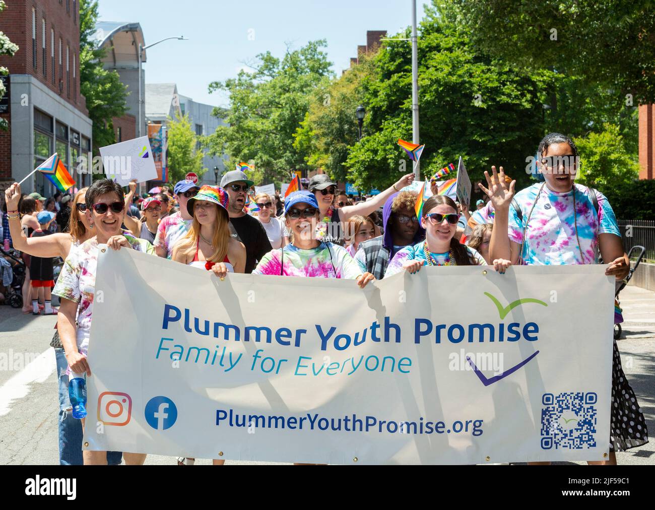 June 25, 2022. Salem, MA. North Shore Pride Parade and Festival. © 2022