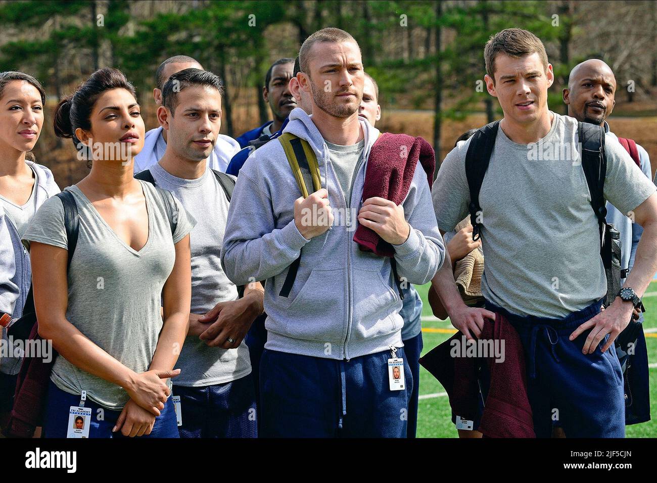 CHOPRA,MCLAUGHLIN, QUANTICO, 2015 Stock Photo