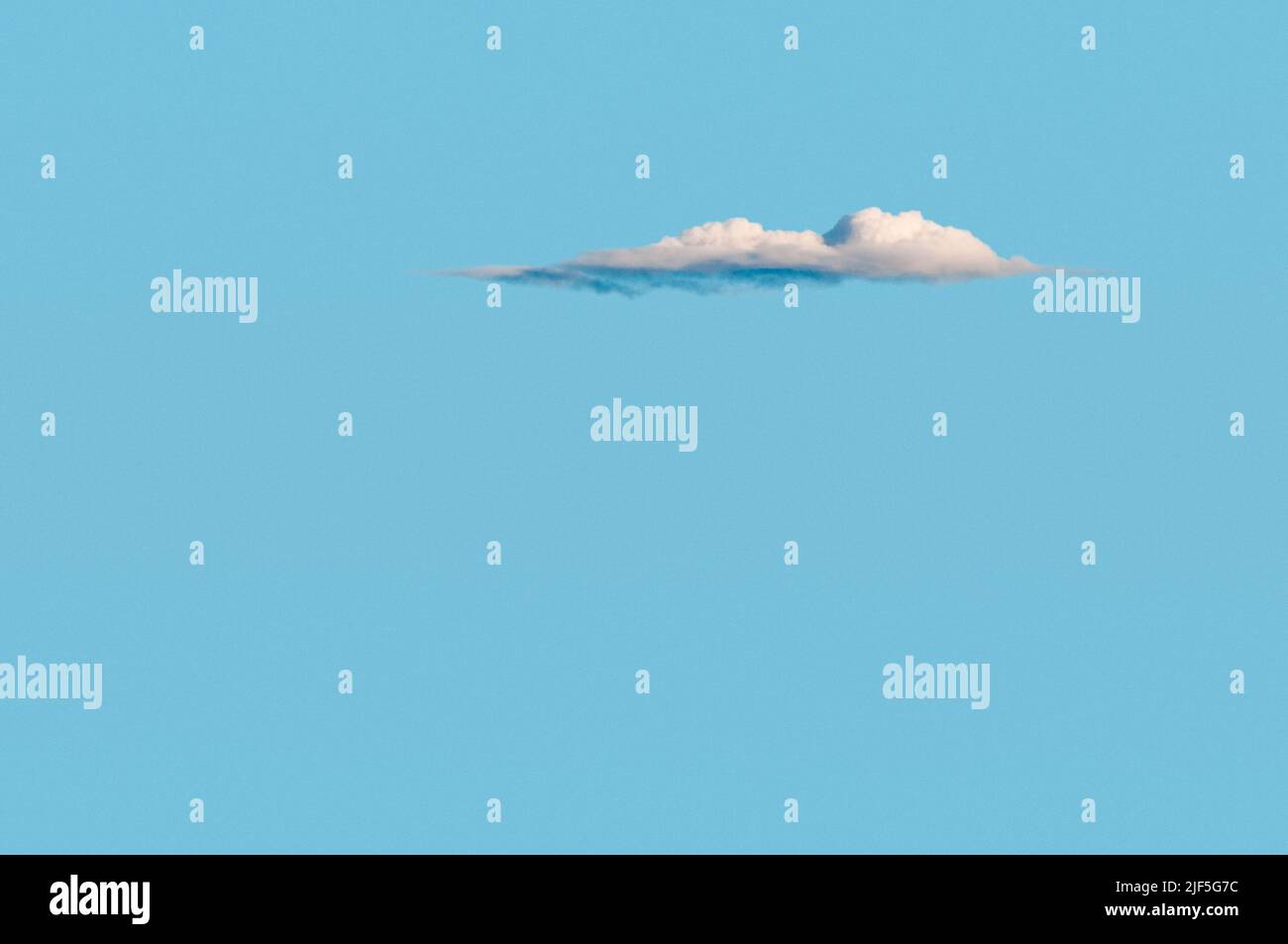 Solitary cloud Stock Photo