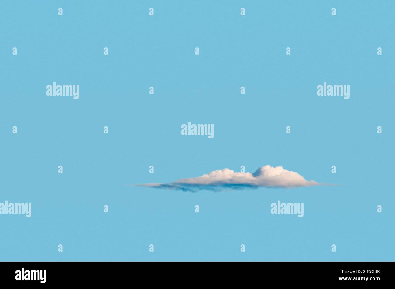 Solitary cloud Stock Photo