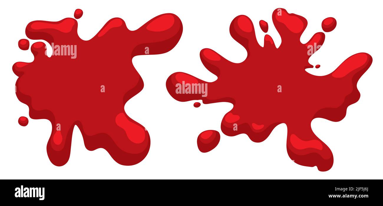 Blood splatter and cartoon hi-res stock photography and images - Alamy