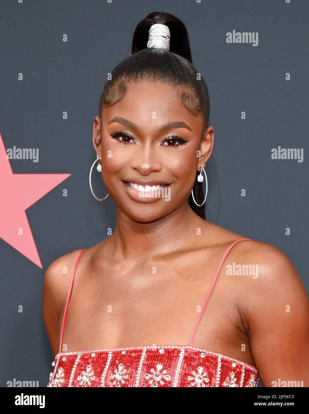 Los Angeles, California, USA. 26th June, 2022. Coco Jones. BET Awards