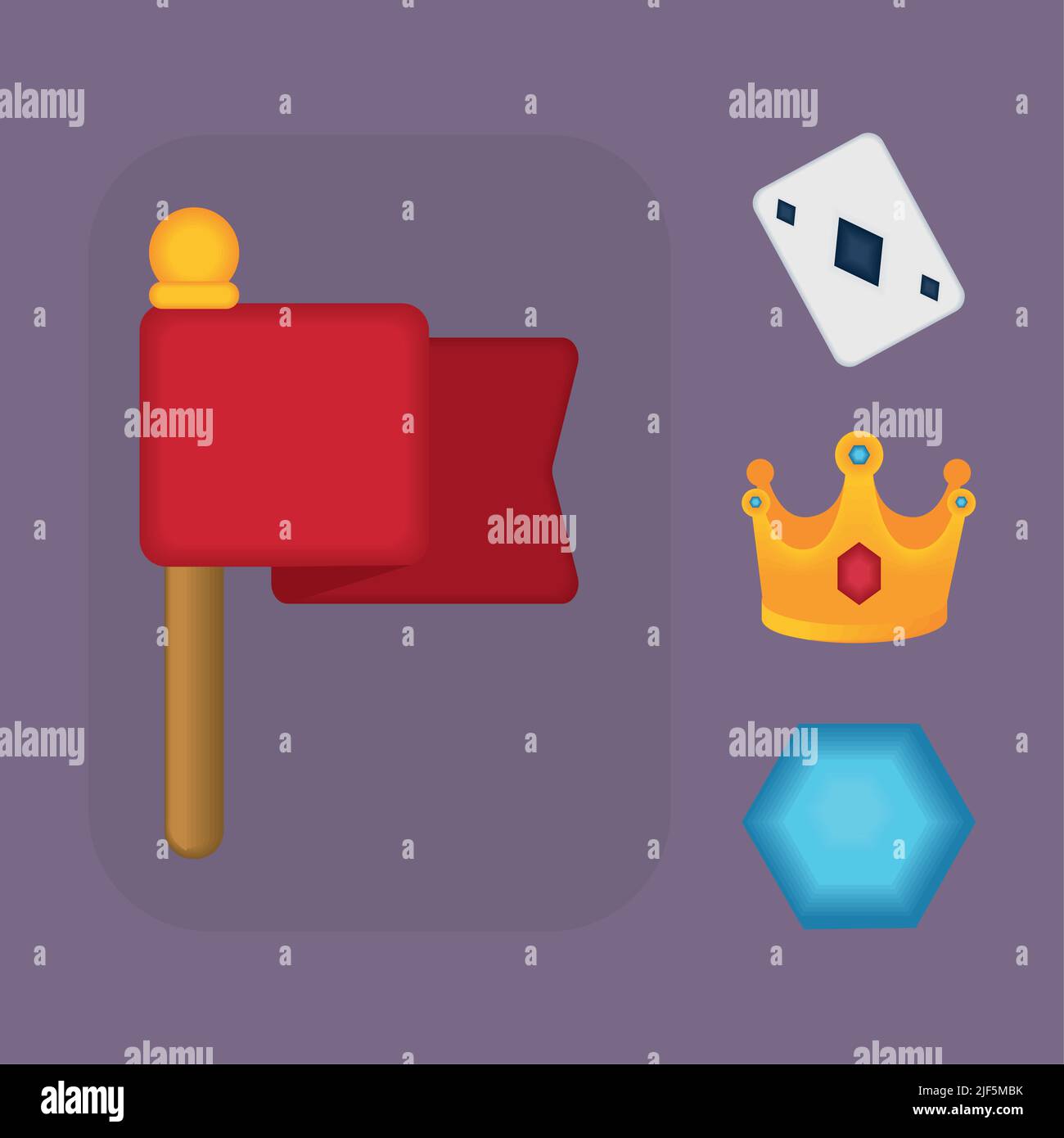 game icons set Stock Vector