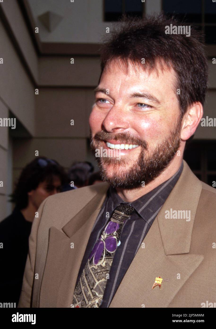 Jonathan Frakes at the 'Star Trek' 25th Anniversary Celebration on June 6, 1991 at Paramount Pictures Studios in Hollywood, California Credit: Ralph Dominguez/MediaPunch Stock Photo