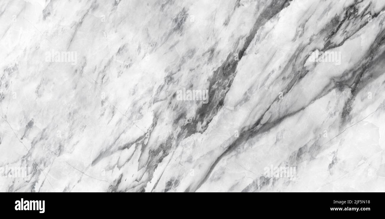 white marble with grey veins. textures of white marble stone Stock