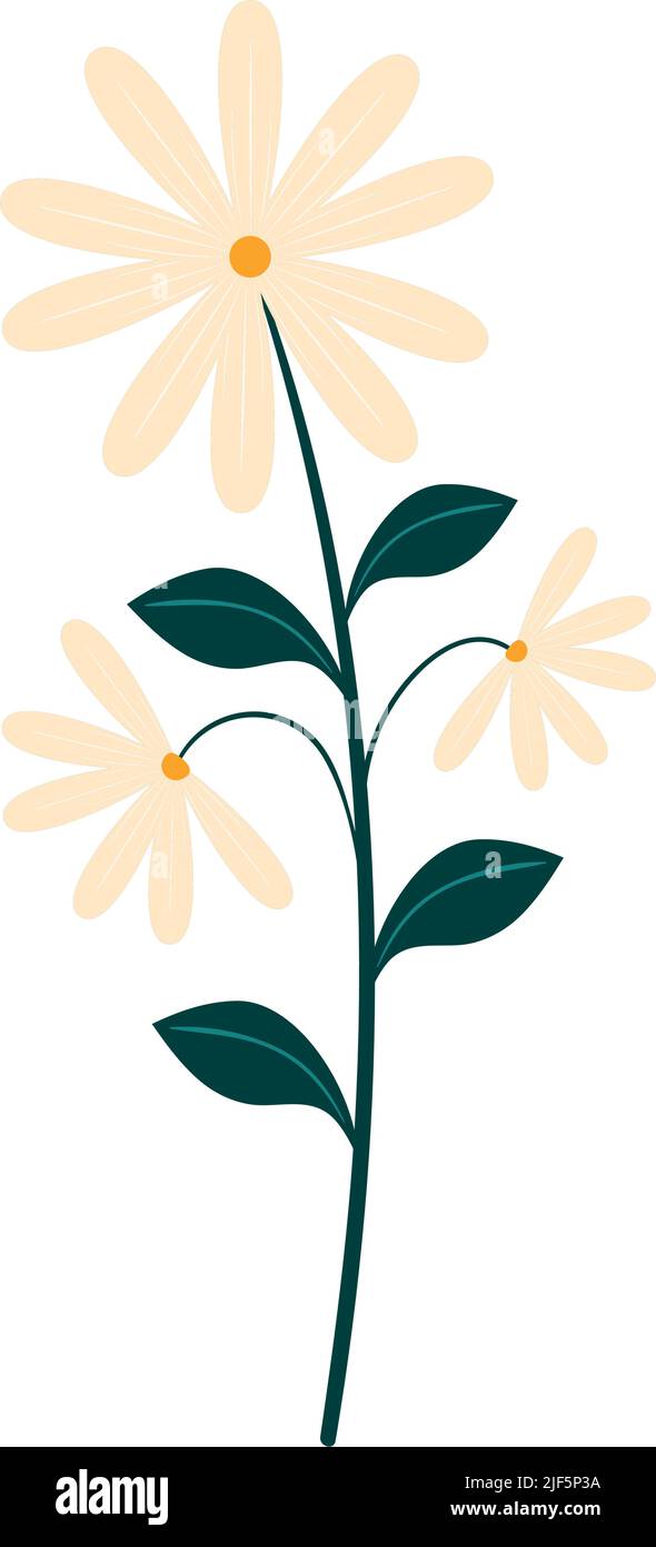 flowers natural icon Stock Vector Image & Art - Alamy