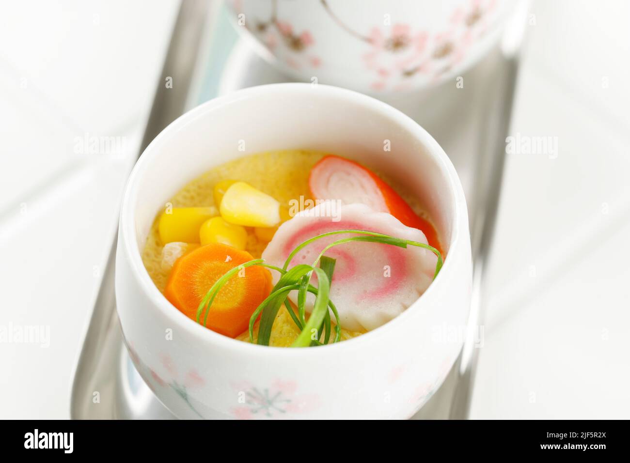 Chawanmushi Japanese Egg Custard Dish, Chawan Mushi Contains Savory