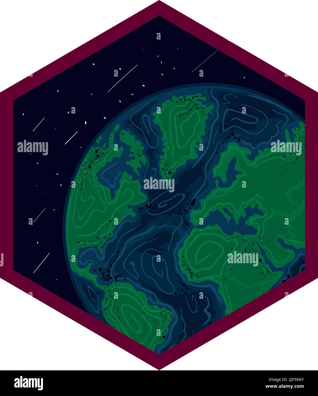 space earth planet Stock Vector Image & Art - Alamy