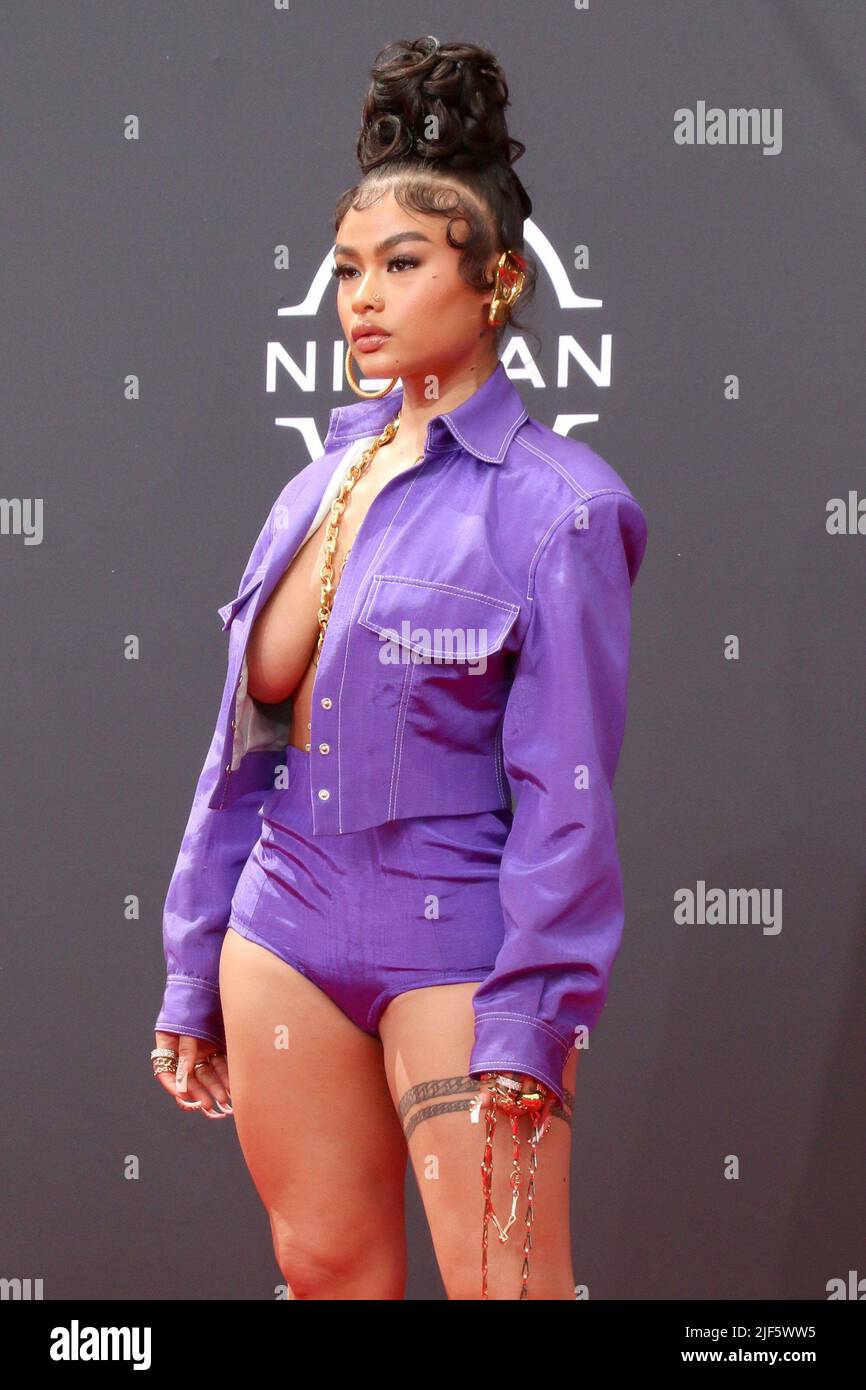 Los Angeles, CA. 26th June, 2022. India Love Westbrooks at arrivals for BET Awards - Part 3, Microsoft Theater, Los Angeles, CA June 26, 2022. Credit: Priscilla Grant/Everett Collection/Alamy Live News Stock Photo
