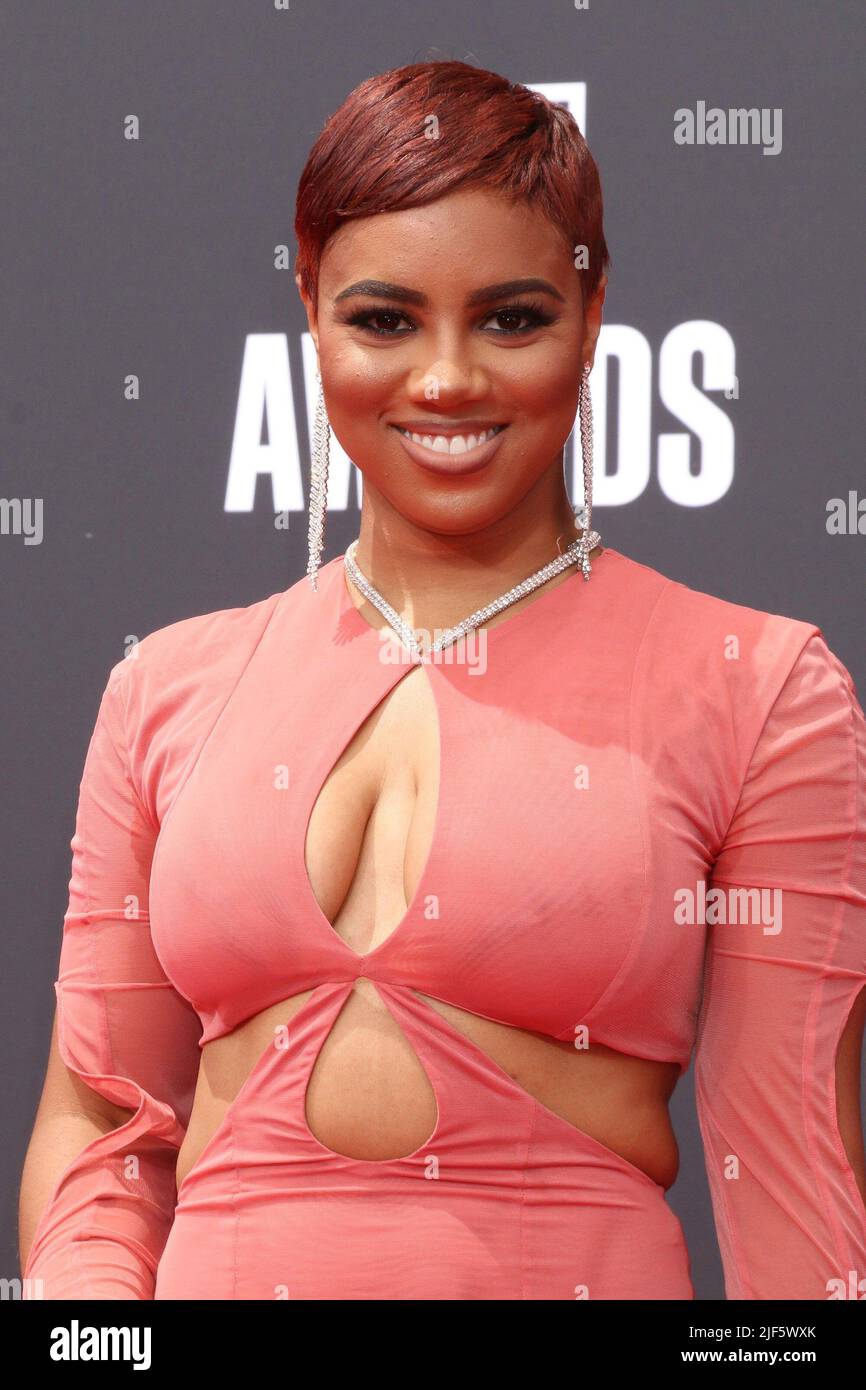 Los Angeles, CA. 26th June, 2022. Kennedy-Rue McCullough at arrivals for BET Awards - Part 3, Microsoft Theater, Los Angeles, CA June 26, 2022. Credit: Priscilla Grant/Everett Collection/Alamy Live News Stock Photo