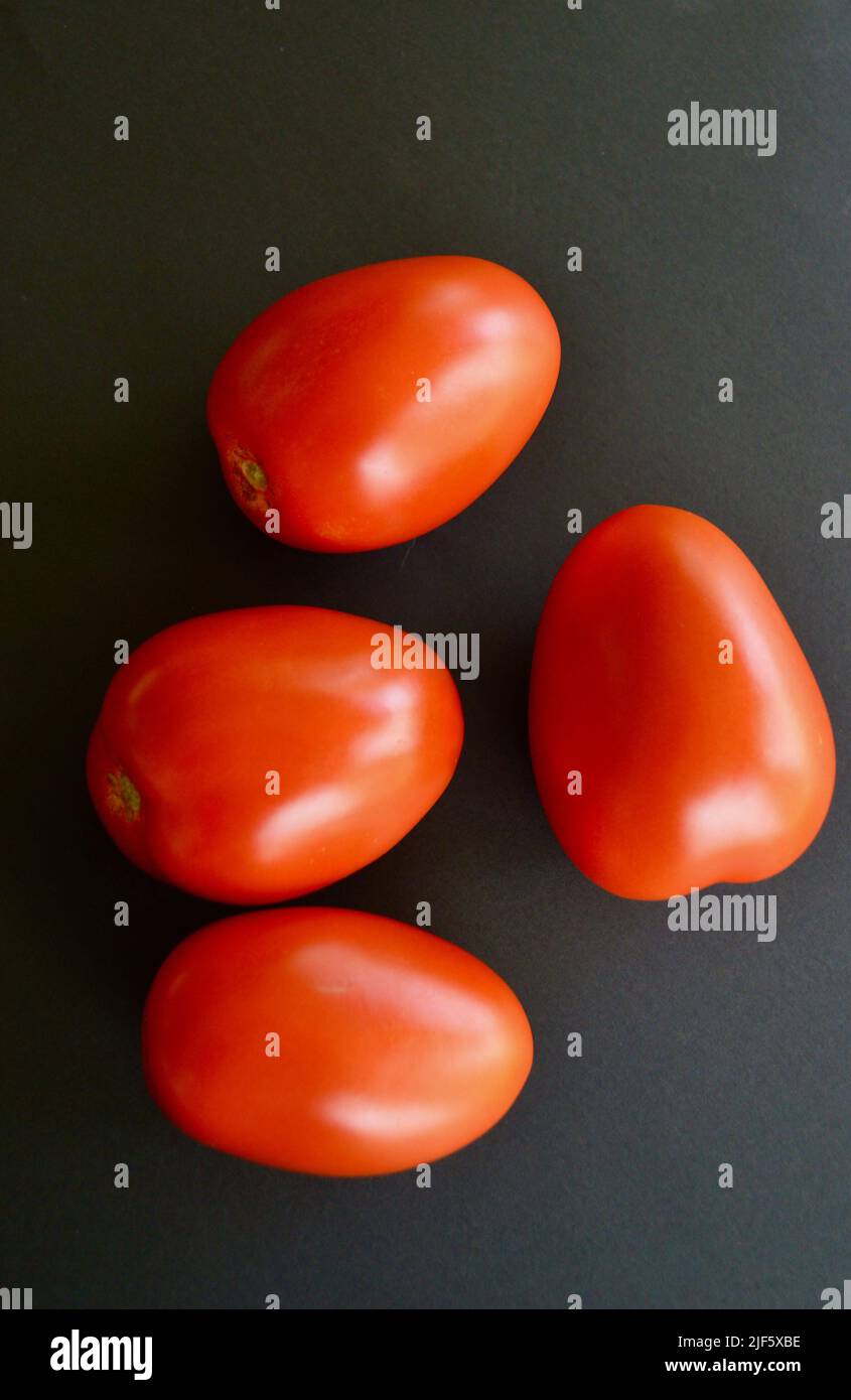 Ripe Roma Four simple ingredients hi-res stock photography and images - Alamy