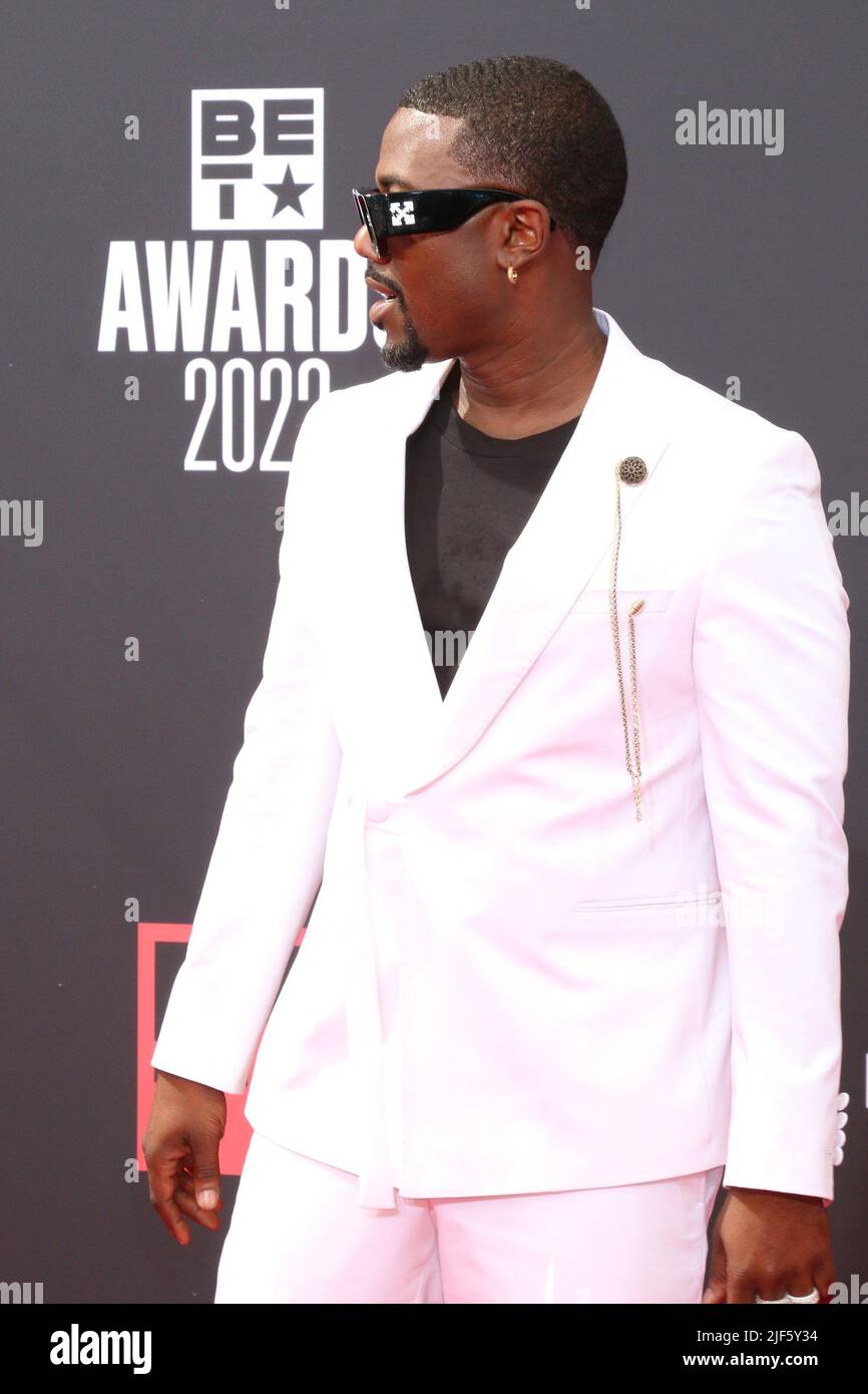 Los Angeles, CA. 26th June, 2022. Ray J at arrivals for BET Awards - Part 4, Microsoft Theater, Los Angeles, CA June 26, 2022. Credit: Priscilla Grant/Everett Collection/Alamy Live News Stock Photo