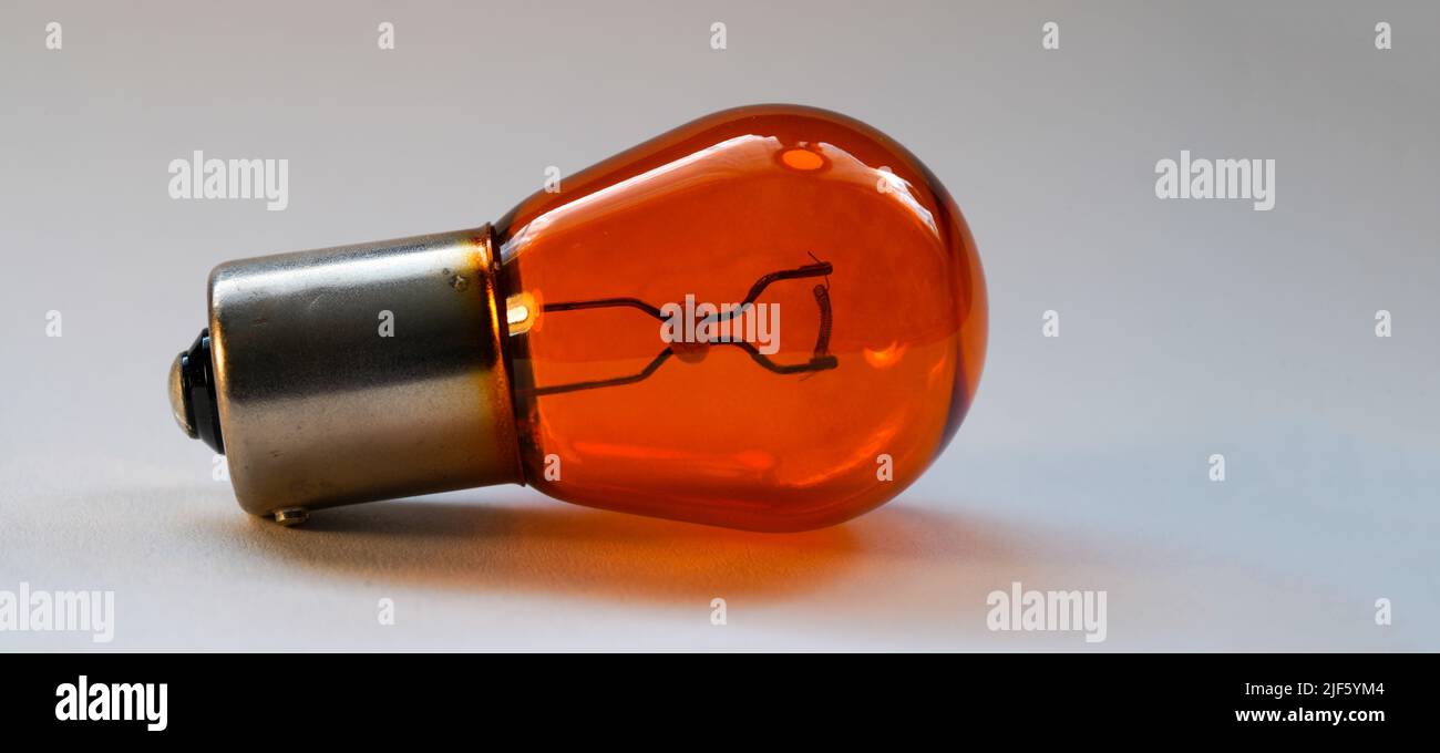 Lightbulb, halogen, incandescent lamp are reserve lamps for motor