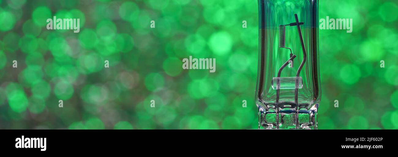 Lightbulb, halogen, incandescent lamp are reserve lamps for motor