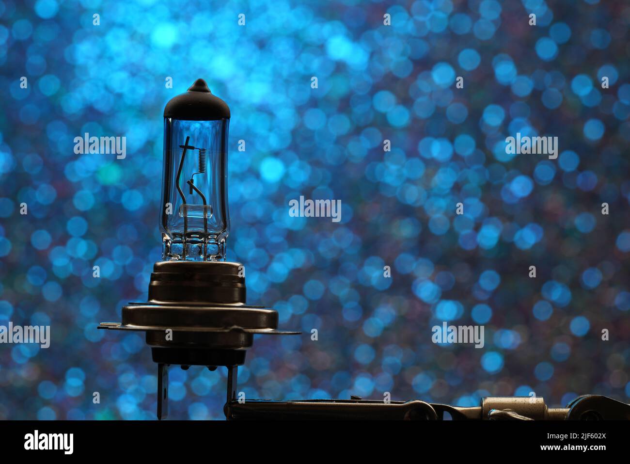 Lightbulb, halogen, incandescent lamp are reserve lamps for motor