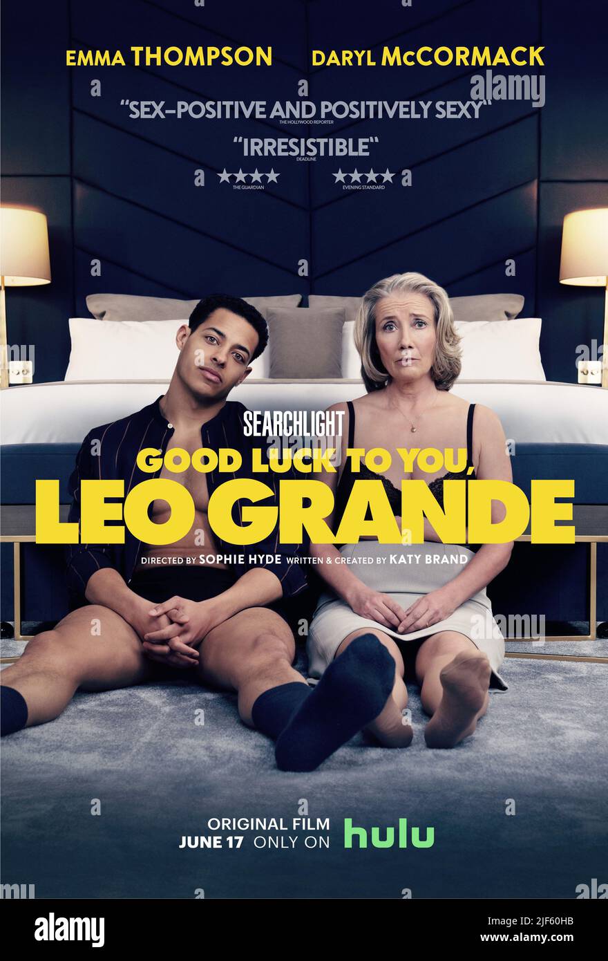 EMMA THOMPSON and DARYL MCCORMACK in GOOD LUCK TO YOU, LEO GRANDE (2022