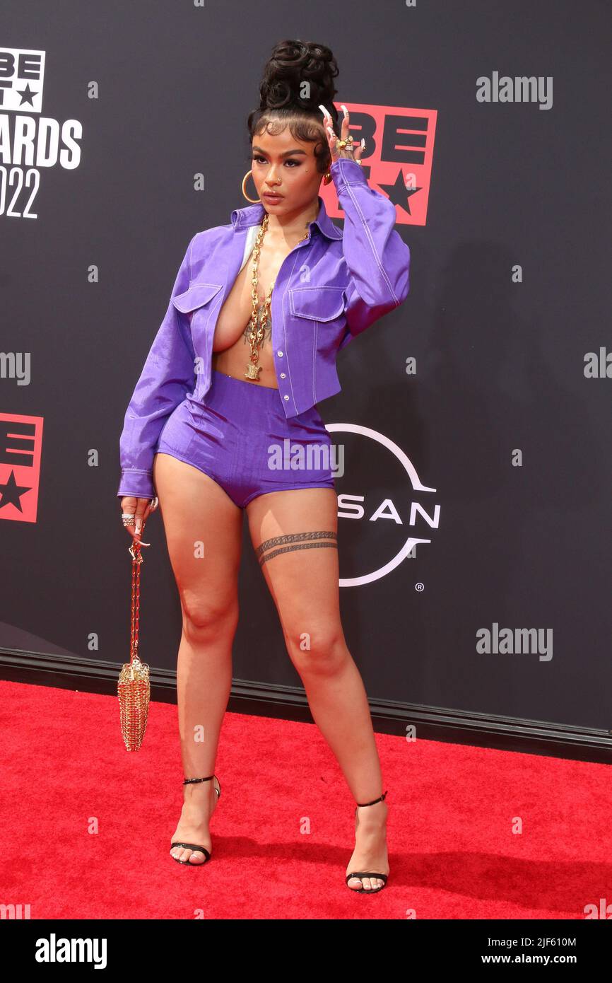 June 26, 2022, Los Angeles, CA, USA: LOS ANGELES - JUN 26:  India Love Westbrooks at the 2022 BET Awards at Microsoft Theater on June 26, 2022 in Los Angeles, CA (Credit Image: © Kay Blake/ZUMA Press Wire) Stock Photo
