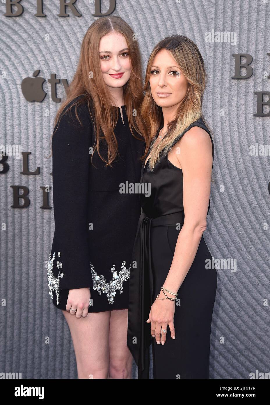 Karsen Liotta and Jacy Nittolo walking on the red carpet at Apple TV's